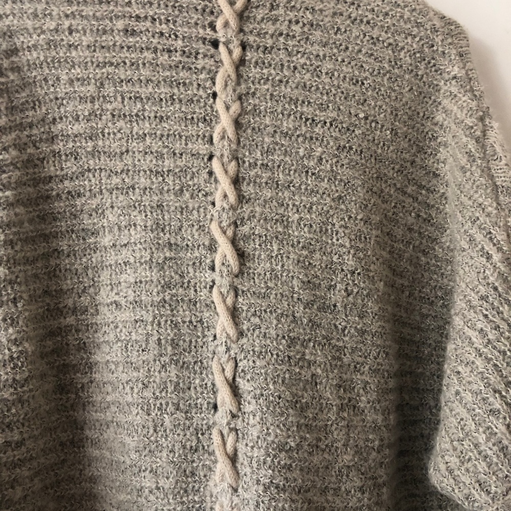 ****SOLD****XOXO FAUX FUR CARDIGAN - Picture 3 of 4